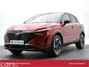 Nissan Qashqai SUV, Petrol Hybrid, 2026, Red