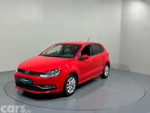 Volkswagen Polo Hatchback, Petrol, 2017, Red