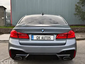 BMW 5-Series Saloon, Diesel, 2018, Blue