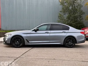BMW 5-Series Saloon, Diesel, 2018, Blue