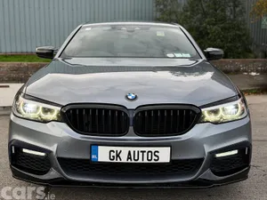 BMW 5-Series Saloon, Diesel, 2018, Blue