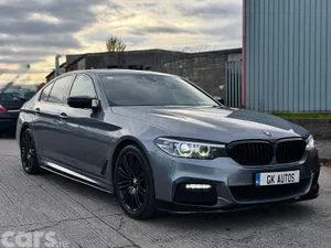 BMW 5-Series Saloon, Diesel, 2018, Blue