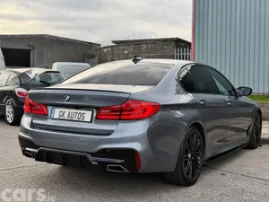 BMW 5-Series Saloon, Diesel, 2018, Blue