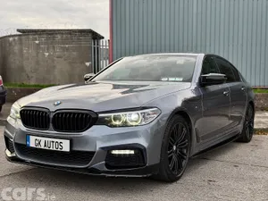 BMW 5-Series Saloon, Diesel, 2018, Blue
