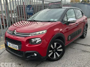Citroen C3 Hatchback, Petrol, 2018, Red