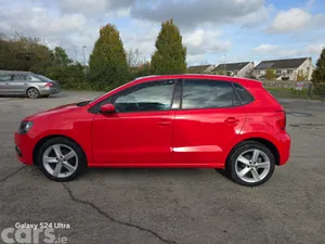 Volkswagen Polo Hatchback, Petrol, 2017, Red