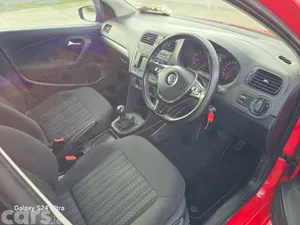 Volkswagen Polo Hatchback, Petrol, 2017, Red