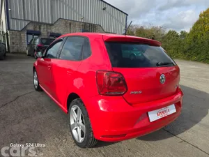 Volkswagen Polo Hatchback, Petrol, 2017, Red