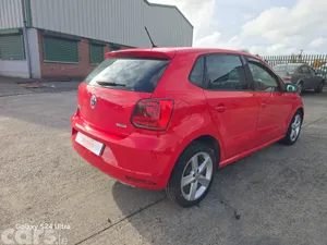 Volkswagen Polo Hatchback, Petrol, 2017, Red
