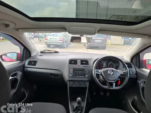 Volkswagen Polo Hatchback, Petrol, 2017, Red