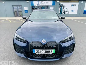 BMW i4 Saloon, Electric, 2023, Blue