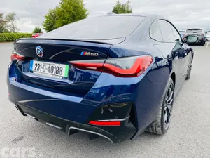 BMW i4 Saloon, Electric, 2023, Blue