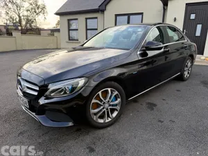 Mercedes-Benz C-Class Saloon, Petrol Plug-in Hybrid, 2017, Black