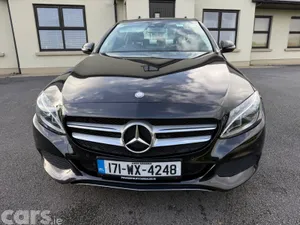 Mercedes-Benz C-Class Saloon, Petrol Plug-in Hybrid, 2017, Black