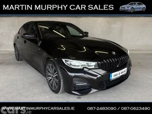 BMW 3-Series Saloon, Diesel, 2019, Black