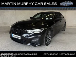 BMW 3-Series Saloon, Diesel, 2019, Black