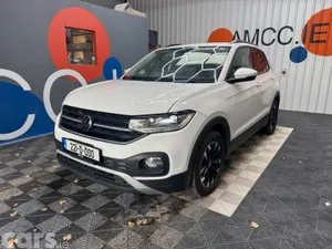 Volkswagen T-Cross SUV, Petrol, 2022, White