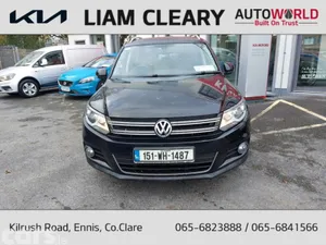 Volkswagen Tiguan SUV, Diesel, 2015, Black