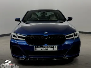 BMW 5-Series Saloon, Petrol Plug-in Hybrid, 2020, Blue