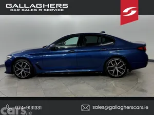 BMW 5-Series Saloon, Petrol Plug-in Hybrid, 2020, Blue