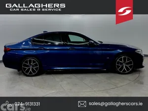 BMW 5-Series Saloon, Petrol Plug-in Hybrid, 2020, Blue