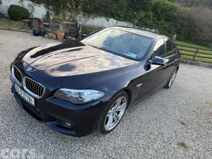 BMW 5-Series Saloon, Diesel, 2016, Black