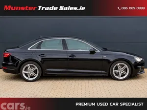 Audi A4 Saloon, Diesel, 2018, Black