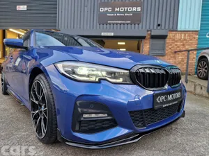 BMW 3-Series Saloon, Petrol Hybrid, 2022, Blue