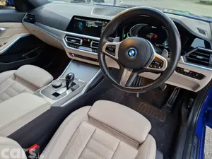 BMW 3-Series Saloon, Petrol Hybrid, 2022, Blue
