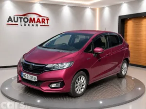 Honda Fit Hatchback, Petrol Hybrid, 2018, Red