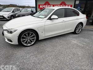 BMW 3-Series Saloon, Petrol Plug-in Hybrid, 2018, White