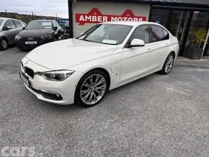 BMW 3-Series Saloon, Petrol Plug-in Hybrid, 2018, White