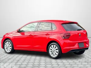 Volkswagen Polo Hatchback, Petrol, 2022, Red