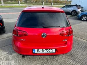 Volkswagen Golf Hatchback, Petrol, 2016, Red