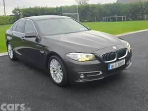 BMW 5-Series Saloon, Diesel, 2016, Brown
