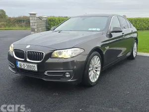 BMW 5-Series Saloon, Diesel, 2016, Brown