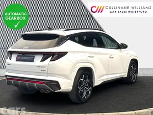 Hyundai Tucson SUV, Petrol Hybrid, 2024, White
