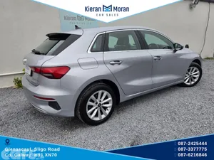 Audi A3 Hatchback, Petrol Plug-in Hybrid, 2021, Silver