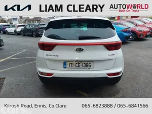 Kia Sportage MPV, Diesel, 2017, White