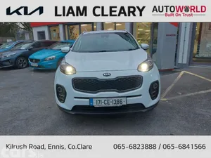 Kia Sportage MPV, Diesel, 2017, White