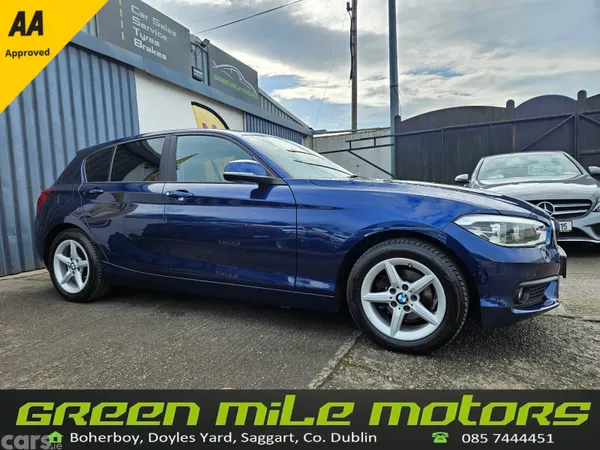 BMW 1-Series Hatchback, Diesel, 2019, Blue