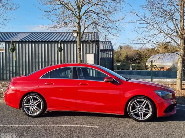 Mercedes-Benz CLA Saloon, Petrol, 2018, Red