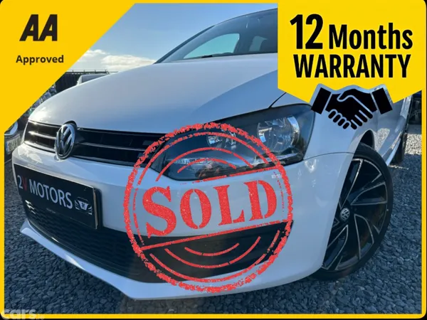 Volkswagen Polo Hatchback, Petrol, 2013, White