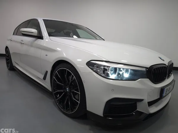 BMW 5-Series Saloon, Diesel, 2018, White
