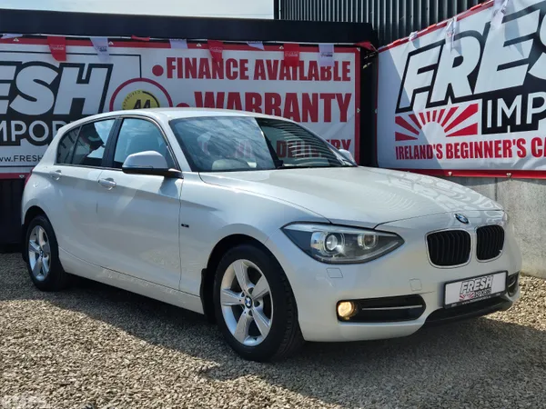 BMW 1-Series Hatchback, Petrol, 2013, White