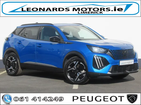 Peugeot 2008 SUV, Electric, 2026, Blue