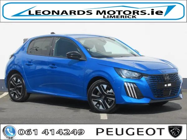 Peugeot 208 Hatchback, Petrol Hybrid, 2026, Blue
