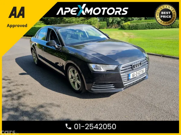 Audi A4 Saloon, Diesel, 2016, Black