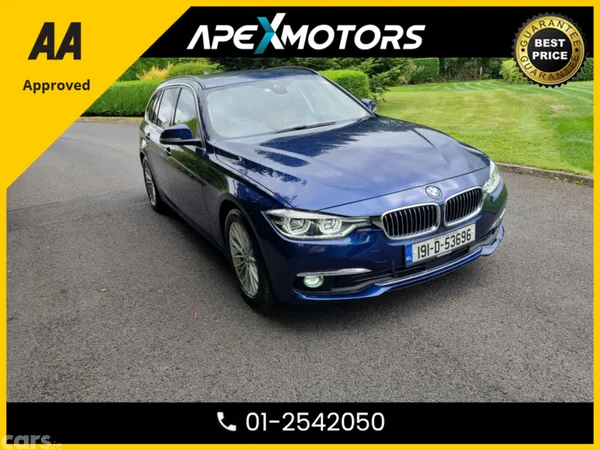 BMW 3-Series Estate, Diesel, 2019, Blue