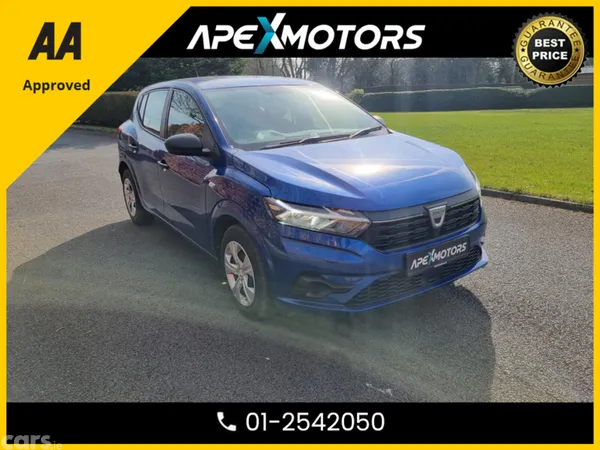 Dacia Sandero Hatchback, Petrol, 2021, Blue
